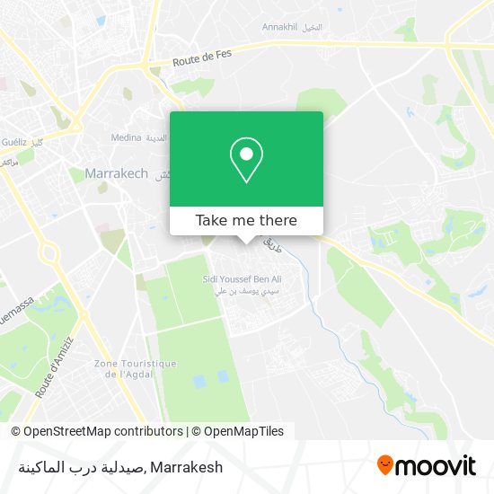 صيدلية درب الماكينة map