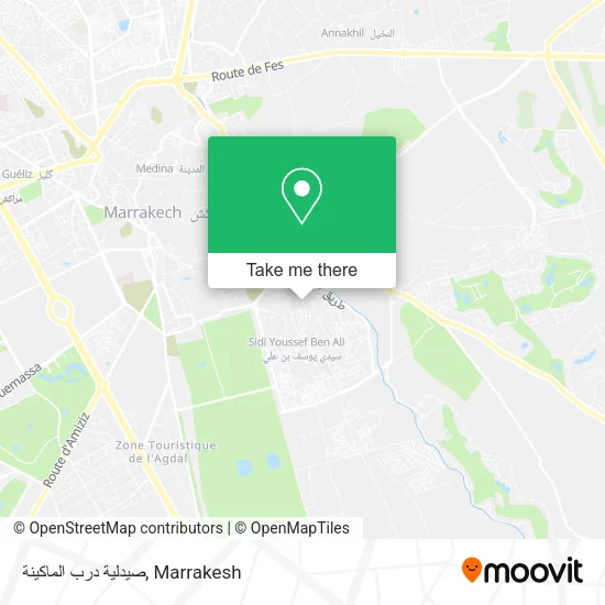 صيدلية درب الماكينة plan