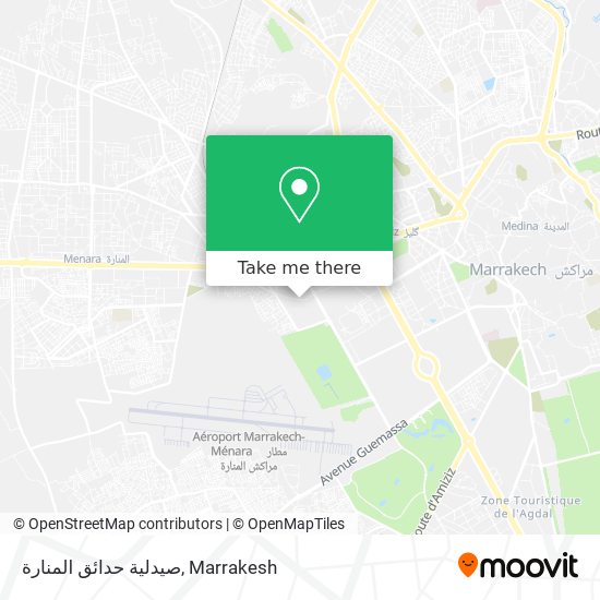 صيدلية حدائق المنارة map
