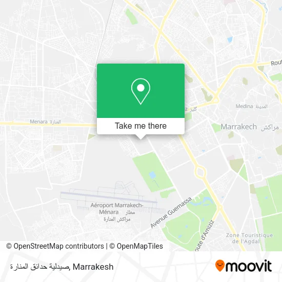 صيدلية حدائق المنارة map