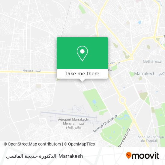 الدكتورة خديجة الفانسي map