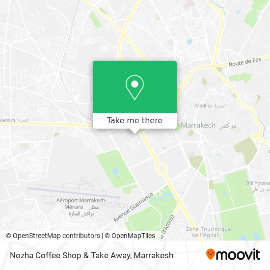 Nozha Coffee Shop & Take Away map