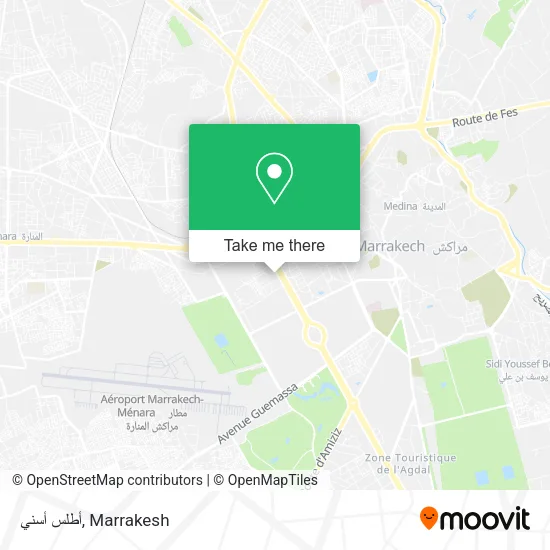 أطلس أسني map