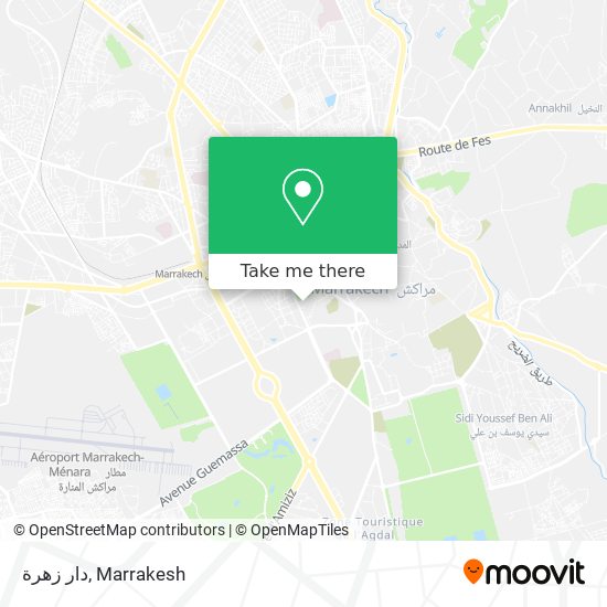 دار زهرة map