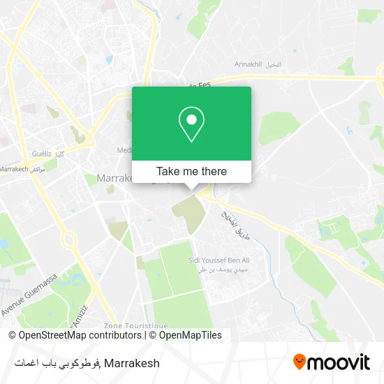 فوطوكوبي باب اغمات map