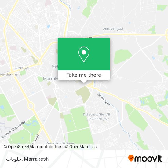 حلويات map