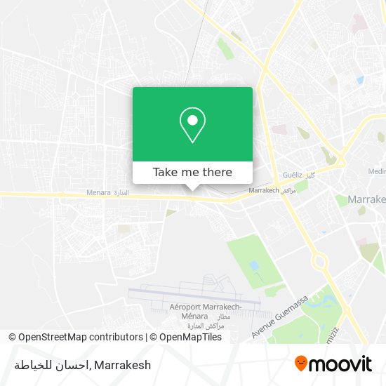 احسان للخياطة map