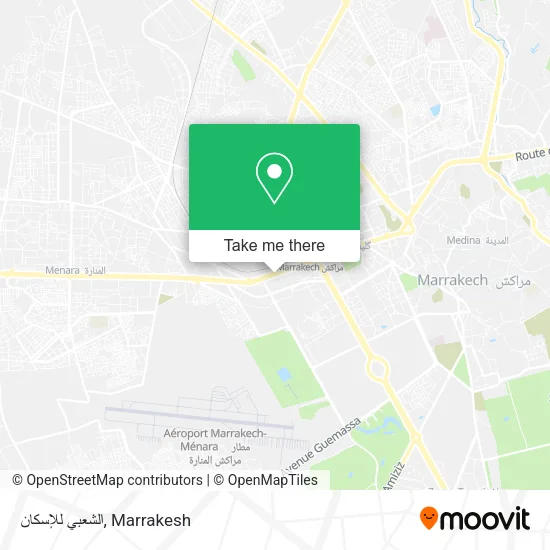الشعبي للإسكان map