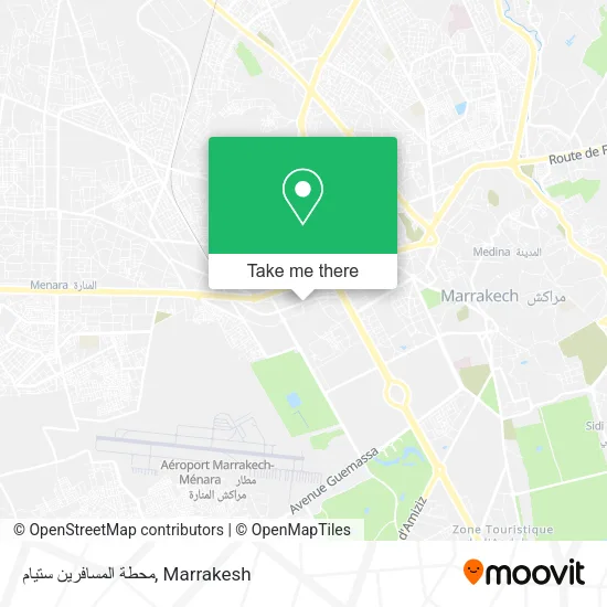 محطة المسافرين ستيام map