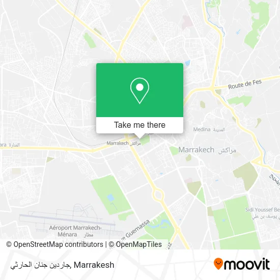 جاردين جنان الحارثي map
