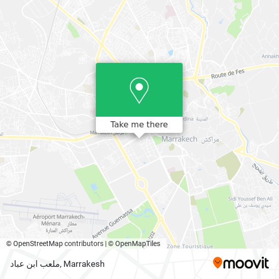 ملعب ابن عباد map