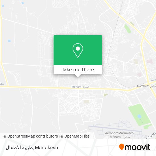 طبيبة الأطفال map