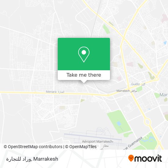 وراد للتجارة map
