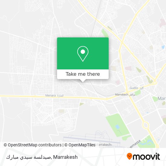 صيدلسة سيدي مبارك map