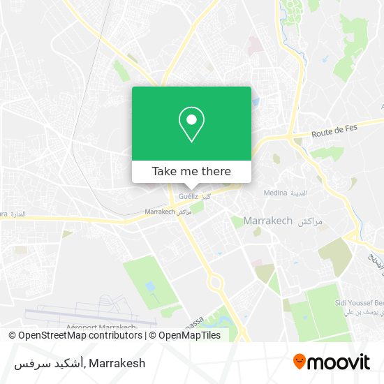 أشكيد سرفس map