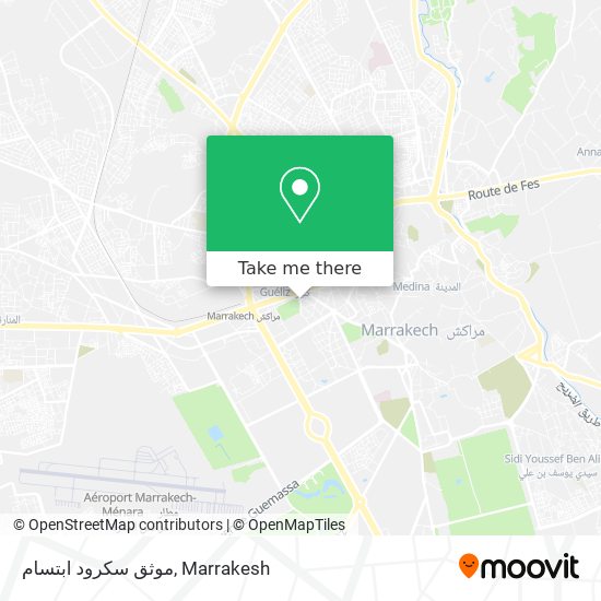 موثق سكرود ابتسام map