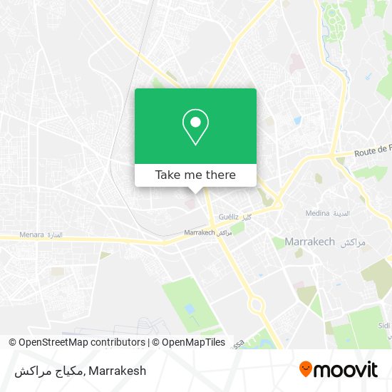 مكياج مراكش map
