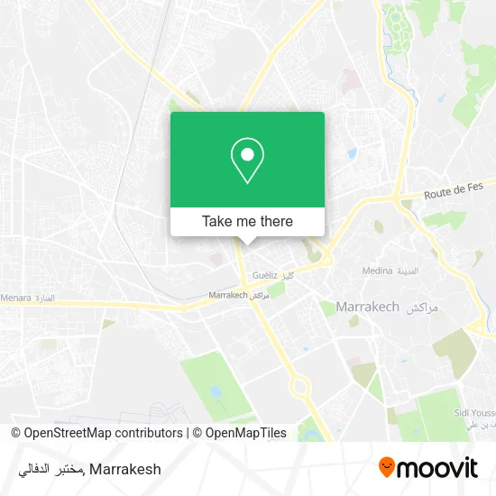 مختبر الدفالي map