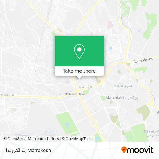 لو لكروندا map