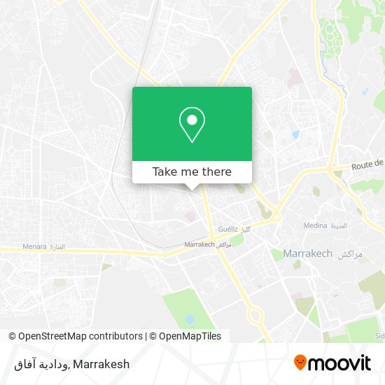 ودادية آفاق map