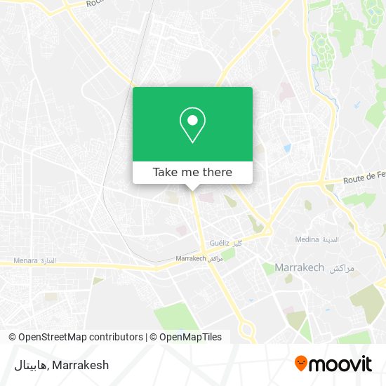هابيتال map