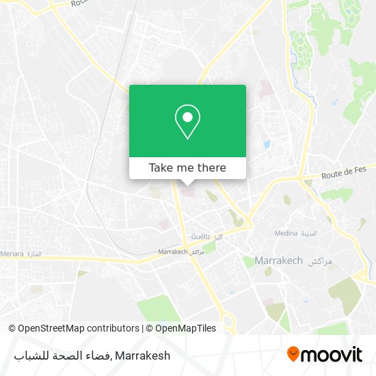 فضاء الصحة للشباب map