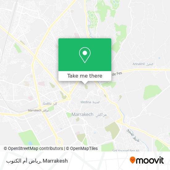 رياض أم الكتوب map