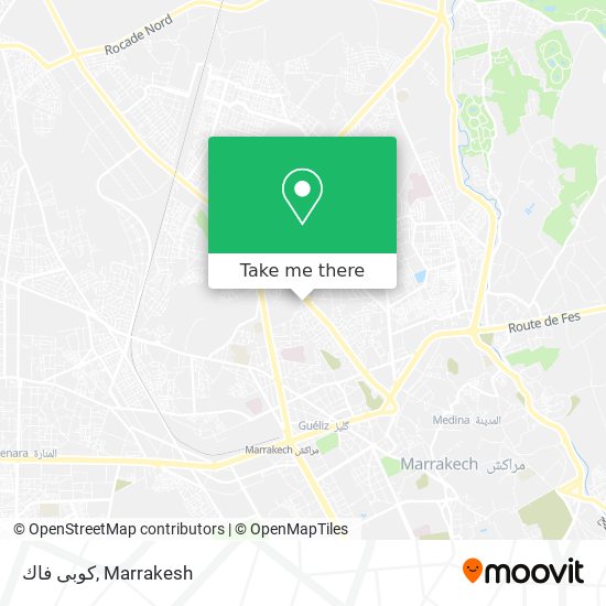 كوبى فاك map