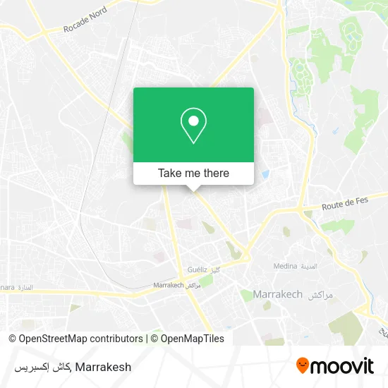 كاش إكسبريس map