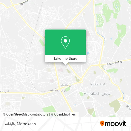 تافيلالت map