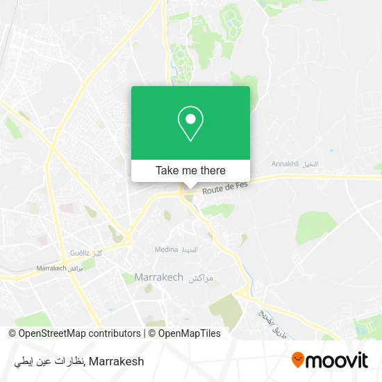 نظارات عين إيطي map