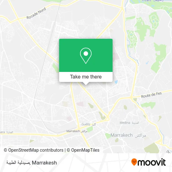 صيدلية الطيبة plan