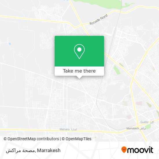 مصحة مراكش map