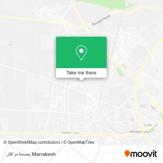 مصحة مراكش plan