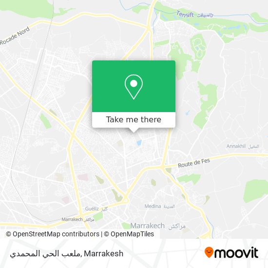 ملعب الحي المحمدي map