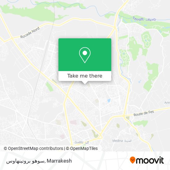 سوهو بروتينهاوس map
