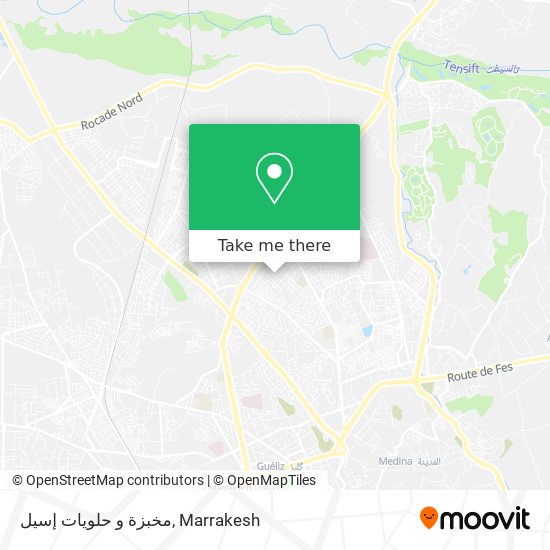 مخبزة و حلويات إسيل map
