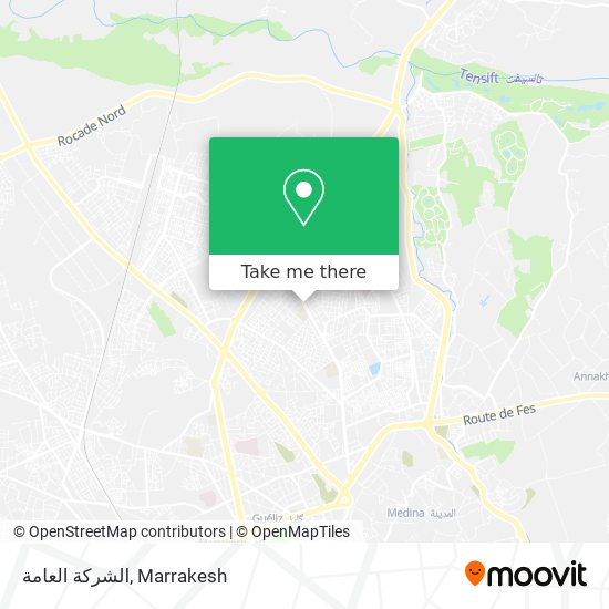 الشركة العامة map