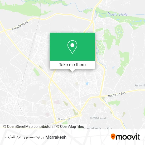 د. آيت منصور عبد اللطيف plan