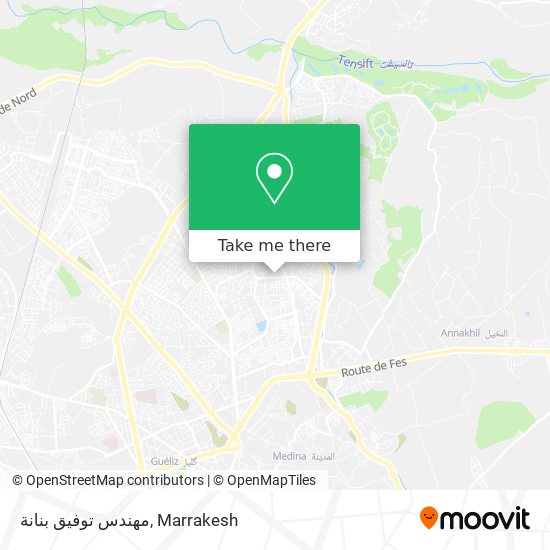 مهندس توفيق بنانة map