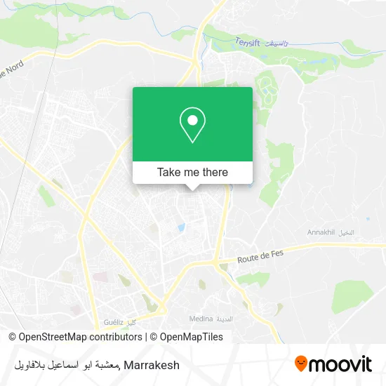 معشبة ابو اسماعيل بلافاويل map