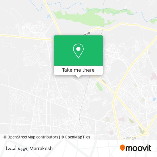قهوة أسطا map