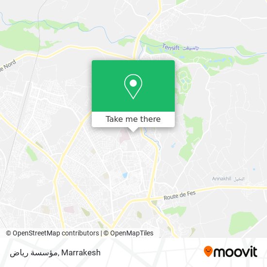 مؤسسة رياض map