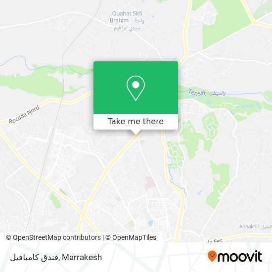 فندق كامبافيل map