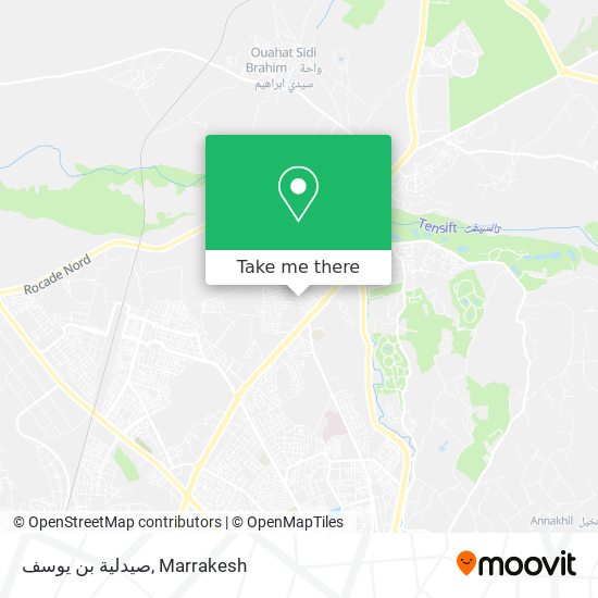 صيدلية بن يوسف map