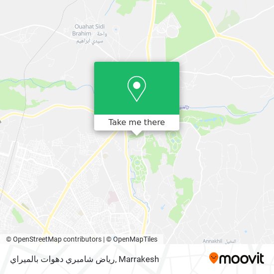 رياض شامبري دهوات بالميراي map