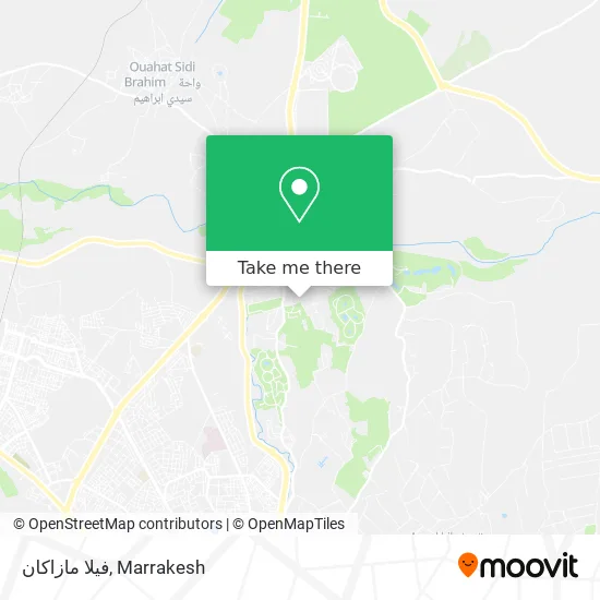 فيلا مازاكان map