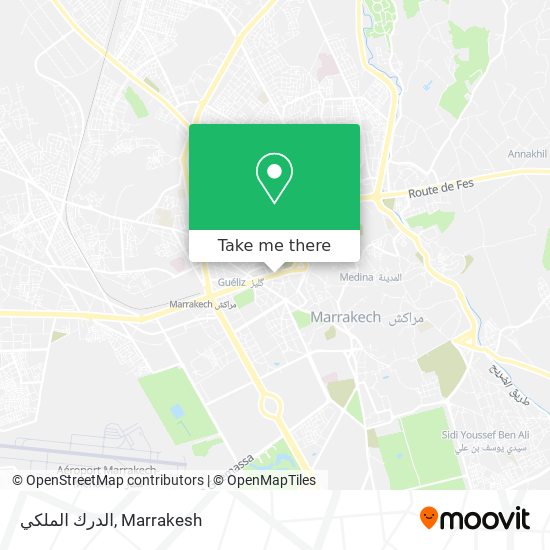 الدرك الملكي map