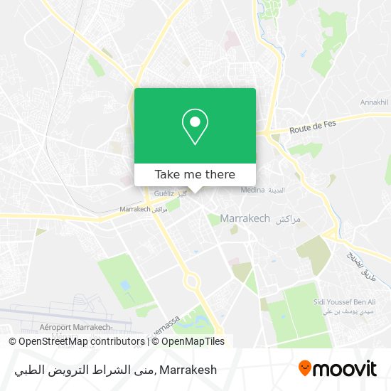 منى الشراط الترويض الطبي map
