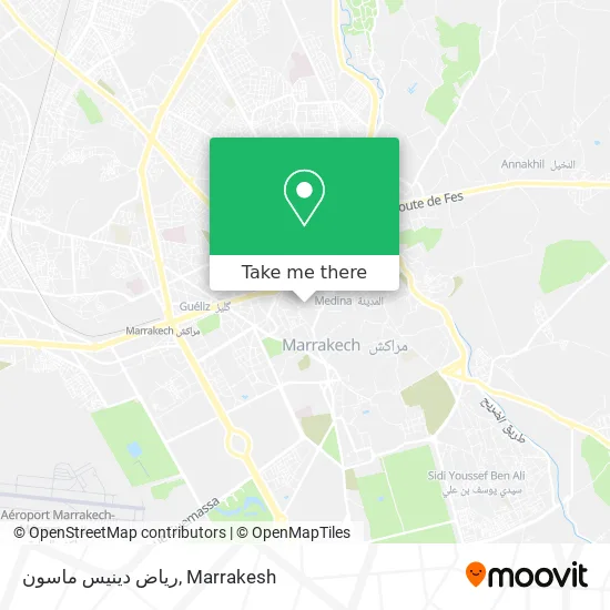 رياض دينيس ماسون map